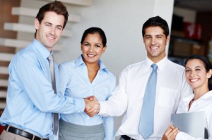 Here's to a successful partnership!